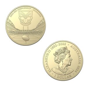 NRL 2024 $1 17-Coin Collection Folder & Coin Tube