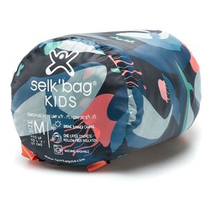 Selk'bag Kids Recycled Wearable Sleeping Bag Large Deep Sea L
