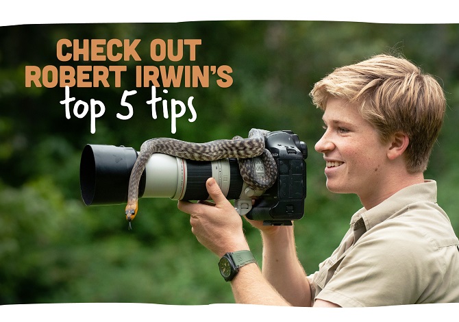 Robert Irwin's Top 5 Photography Tips