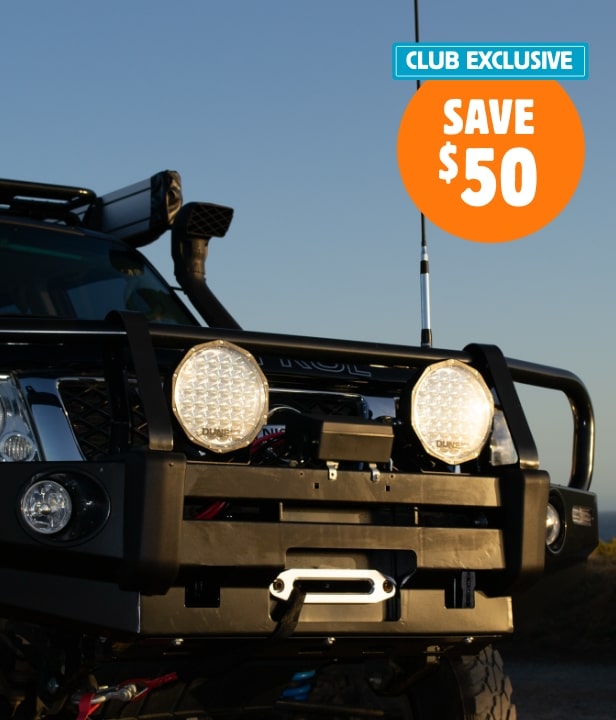 CLUB EXCLUSIVE Save $50 on Dune 4WD Xtreme 9 Inch OSRAM LED Driving Lights