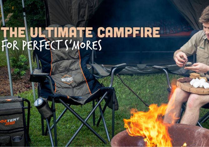 The Ultimate Campfire for Perfect S’mores