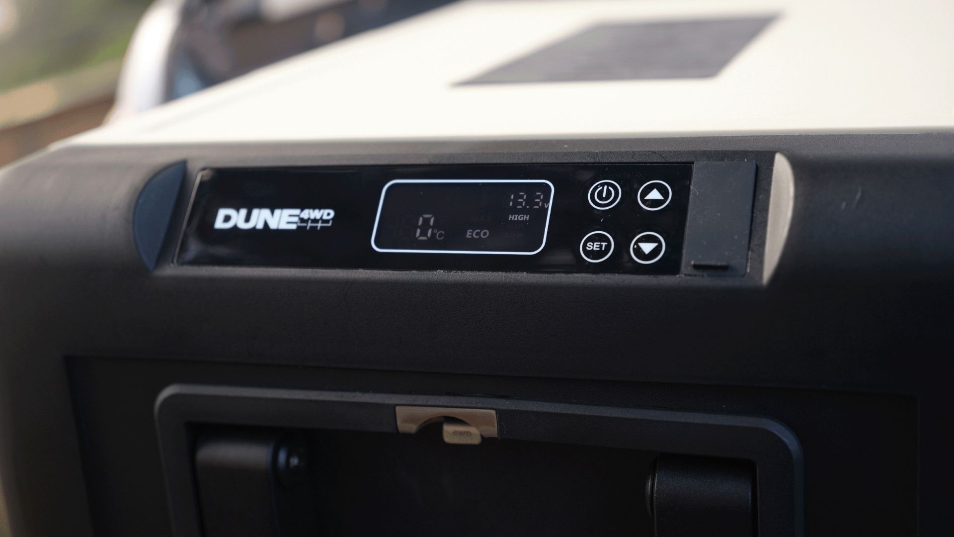 The Dune 4WD 75L Fridge/Freezer can cool to negative 22 degrees Celcius